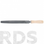 Напильник, 250мм, плоский, деревянная ручка "СИБРТЕХ" - фото