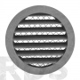 Решетка вентиляционная алюминиевая круглая D150 (фланец D125) 12,5РКМ - фото