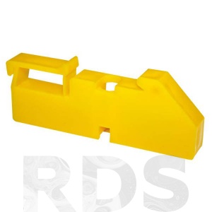 Изолятор на DIN рейку желтый TDM SQ0810-0001 - фото