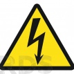 Наклейка знак электробезопасности "Опасность поражения электротоком "100*100*100 мм Rexant / 56-0005 - фото