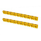 Маркер наборный - символ "4" желтый 2,5 мм2 (150 шт.) TDM SQ0534-0020 - фото