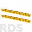 Маркер наборный - символ "B" желтый 1,5 мм2 (150 шт.) TDM SQ0534-0014 - фото