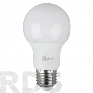 Лампа светодиодная ЭРА A60, 7Вт, нейтральный белый свет, E27 - фото