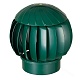 Нанодефлектор (турбина ротационная вентиляционная), D160, зеленый, пластик - фото