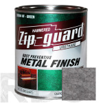 Краска для металла антикоррозийная "ZIP-GUARD" серая, молотковая - фото
