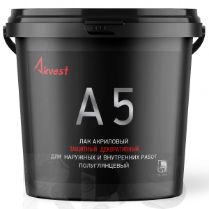 Лак-антисептик Аквест-5, орех, 1 кг