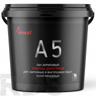 Лак-антисептик Аквест-5, орех, 2 кг - фото