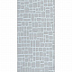 Панель ПВХ Кожа серо-голубая 250х2700х8 мм Грин Лайн - фото