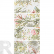 Панель ПВХ "Южные цветы", 250х2700х8 мм, Грин Лайн - фото