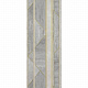 Панель ПВХ Зигзаг Серый 250х2700х8 мм Грин Лайн - фото
