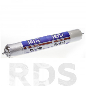 Герметик полиуретановый IRFIX PU-40, серый, 600мл - фото