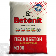 Пескобетон М-300 Betonit ГОСТ (до -15°С), 50 кг - фото