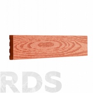 Торцевая доска, 2000*50*10мм, цвет ROWAN (Рябина) - фото