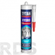 Клей монтажный Hydro Fix, прозрачный, для приклейки декора, "TYTAN Professional", 310 мл / 96184 - фото