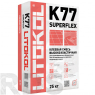 Смесь клеевая SuperFlex K77, 25 кг - фото