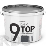 Шпатлевка финишная под окраску "DANO TOP 9 Gray" 10л/16,5кг - фото