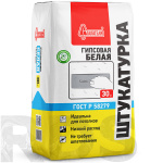 Штукатурка гипсовая белая, 30 кг, Старатели - фото