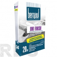 Шпаклевка финишная цементная базовая Bergauf "Uni Finish", 20 кг - фото