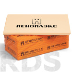 Экструзионный пенополистирол ПЕНОПЛЭКС® 45 100х600х2400 Т-15 - фото 2
