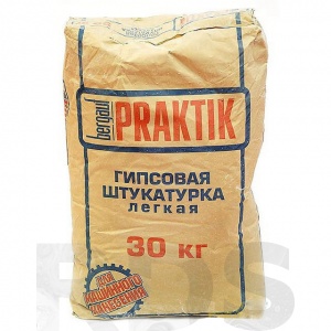 Штукатурка гипсовая лёгкая Praktik, 30 кг - купить по цене от 240.1 р.