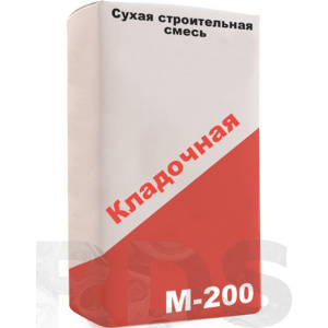 Кладочная смесь М-200, ПМД до -10 (50кг) - фото