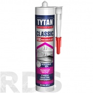 Клей монтажный каучуковый, прозрачный, универсальный, "TYTAN Professional", Classic Fix, 310 мл - фото