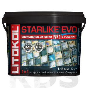 Затирка Starlike  EVO S. 145 антрацит (5 кг)