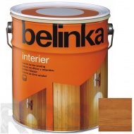 Лазурное покрытие для защиты древесины внутри помещений "BELINKA INTERIER", осенние листья (№65), 0,75л - фото