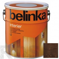 Лазурное покрытие для защиты древесины внутри помещений "BELINKA INTERIER", горячий шоколад (№69), 0,75л - фото