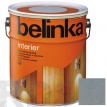 Лазурное покрытие для защиты древесины внутри помещений "BELINKA INTERIER", серебристый (№76), 0,75л - фото