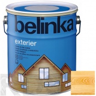 Лазурное покрытие для защиты древесины снаружи помещений "BELINKA EXTERIER", прозрачный (№61), 10л - фото