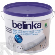 Краска для стен и потолков "BELINKA" ослепительно белая 2 л - фото