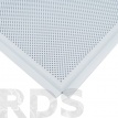 Панель "Албес" AP600 Board STRONG белая оцинк. перфор. 1,5мм (22 шт./кор.) - фото