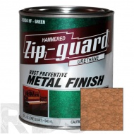 Краска для металла антикоррозийная "ZIP-GUARD" медная, молотковая 0,946 л./290074 - фото
