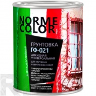 Грунтовка ГФ-021 "NORME COLOR", красно-коричневая, 0,9кг - фото