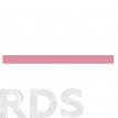 Бордюр стеклянный Альба (AL-BM-L) 2x30 Mono лиловый - фото