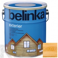 Лазурное покрытие для защиты древесины снаружи помещения "BELINKA EXTERIER" радужно-желтый /№62/ 0,75л - фото