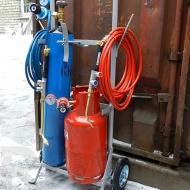 Рукав газосварочный D - 6,3 мм, 1 класс, красный, бухта 30 м, "BRIMA" - фото 2