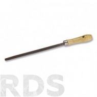 Напильник, 250мм, трехгранный, деревянная ручка "СИБРТЕХ" - фото