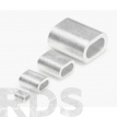Зажим алюминиевый для стальных канатов DIN 3093, 3 мм - фото