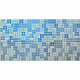 Панель ПВХ Мозайка "Блик синий", "Декопан" - фото 2