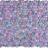 Панель ПВХ Кристалл "Розовое сияние", "Декопан" - фото