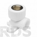 Угол ПП комбинированный с креплением 25 x 1/2'' ВР - фото