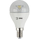 Лампа светодиодная ЭРА P45 Clear, 7Вт, нейтральный белый свет, E14 - фото