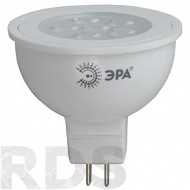 Лампа светодиодная ЭРА, MR16, 8Вт, нейтральный белый свет, GU5.3 - фото