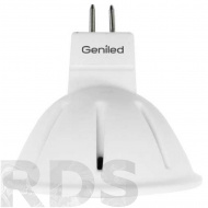 Лампа светодиодная Geniled MR16, 7,5Вт, теплый свет, GU5.3 - фото