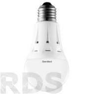 Лампа светодиодная Geniled A60, 12Вт, нейтральный белый свет, E27 - фото