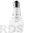 Лампа светодиодная Geniled A60, 12Вт, нейтральный белый свет, E27 - фото