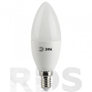 Лампа светодиодная ЭРА B35, 5Вт, теплый свет, E14 - фото