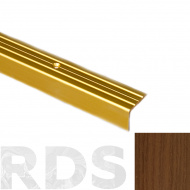 Порог Д3  угловой 135х24х20 ВИШНЯ (1/12шт) - фото